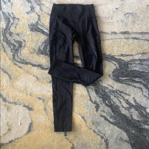 Lululemon black high waisted full length legging
